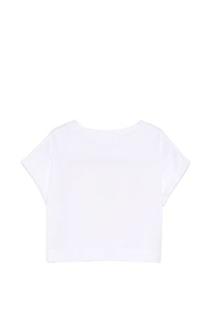 t-shirt in cotone bianco BILLIEBLUSH KIDS | U2195110P